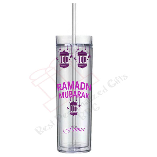 Ramadan Lantern 22oz skinny acrylic Tumbler