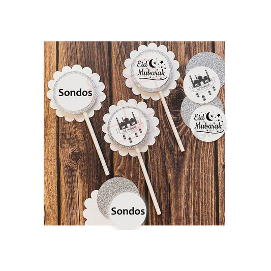 Eid Cupcake Topper 12 Pack