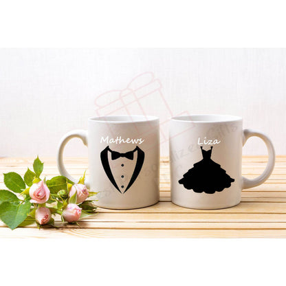 Tux. & Dress Mug set