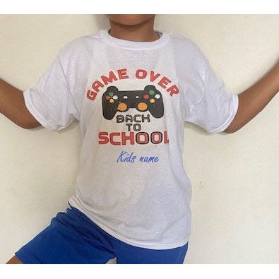 Game Over Back to School T-Shirt