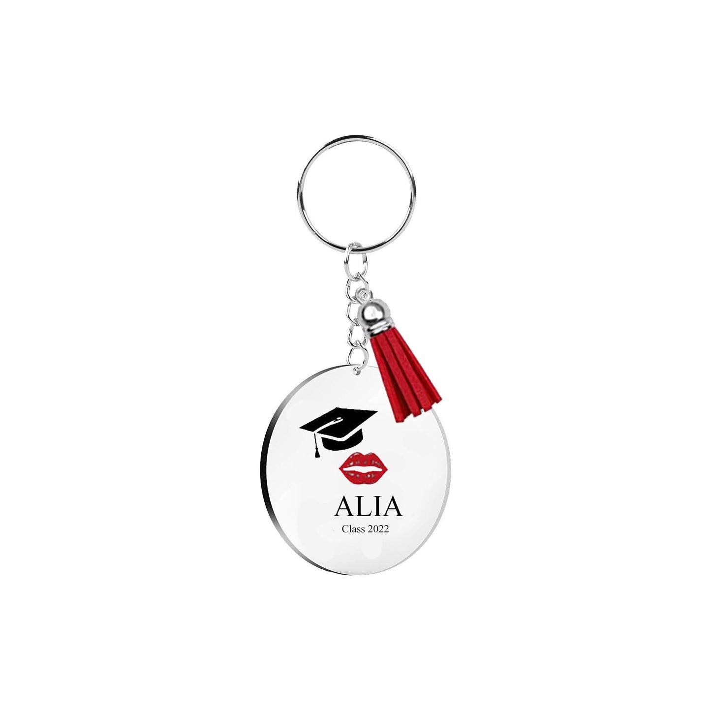 Female Graduation Keychain